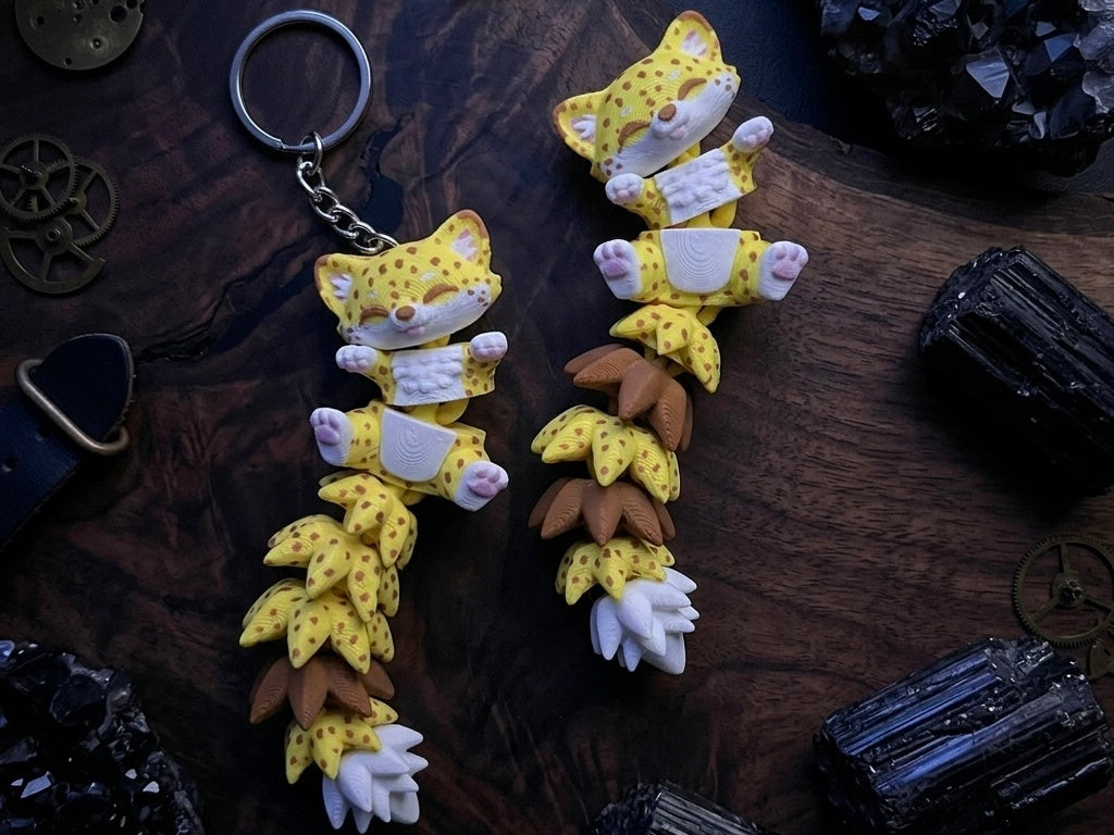 Cheetah sleutelhanger