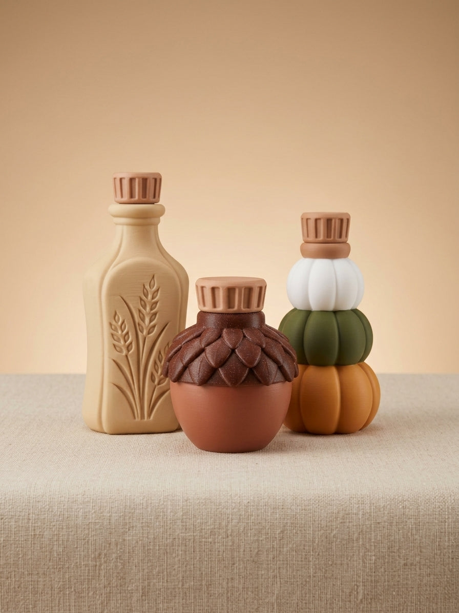 Speelgoed set Herfst, 9 delig