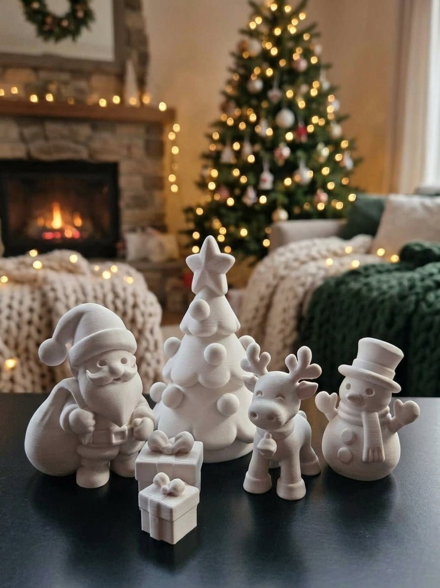 Kerst set, 5 delig