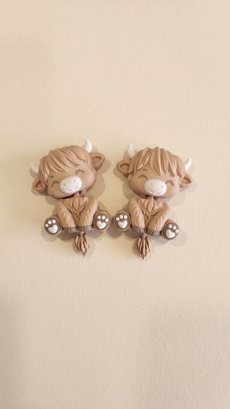 Hooglanderkoe sleutelhanger