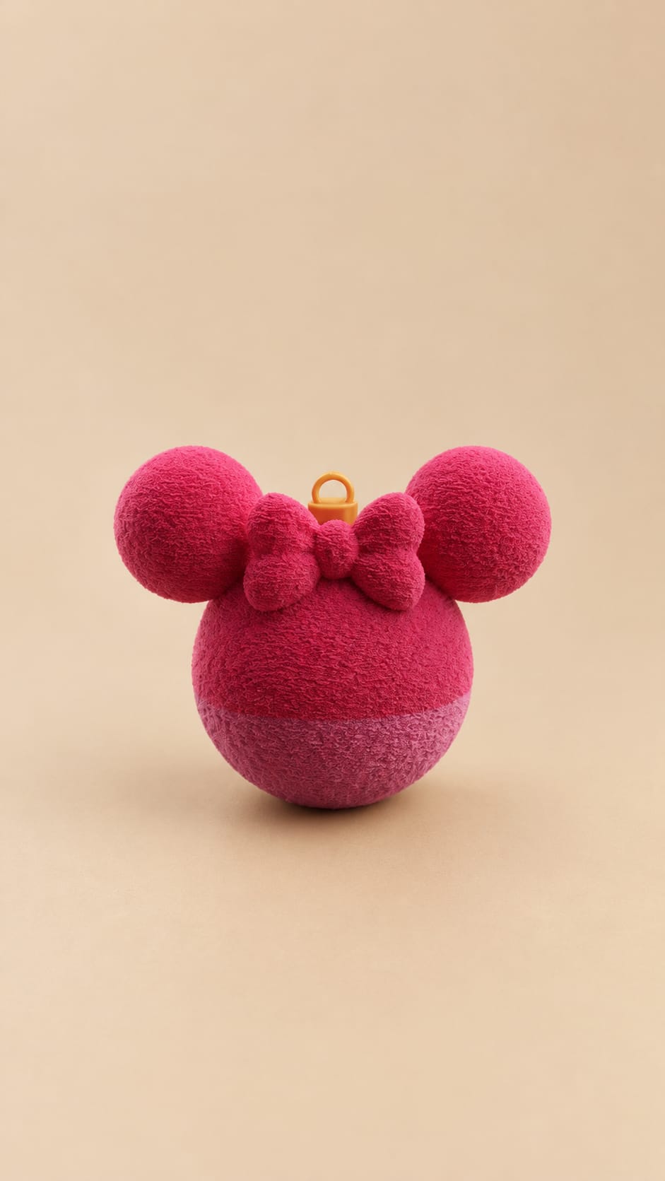 MiniMouse teddy ornament