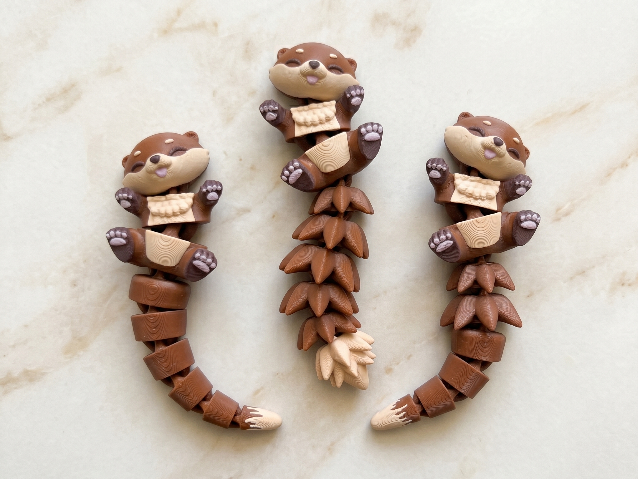 Otter sleutelhanger