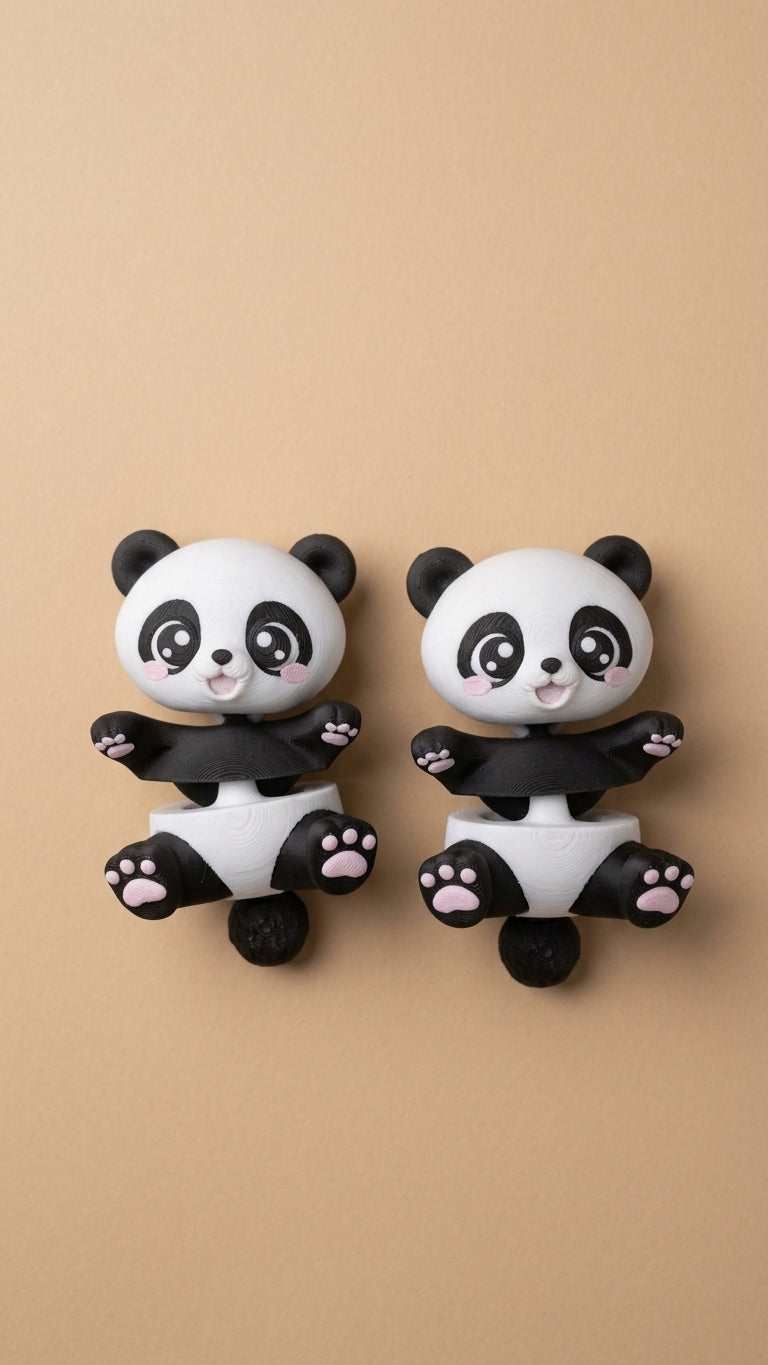 Panda sleutelhanger