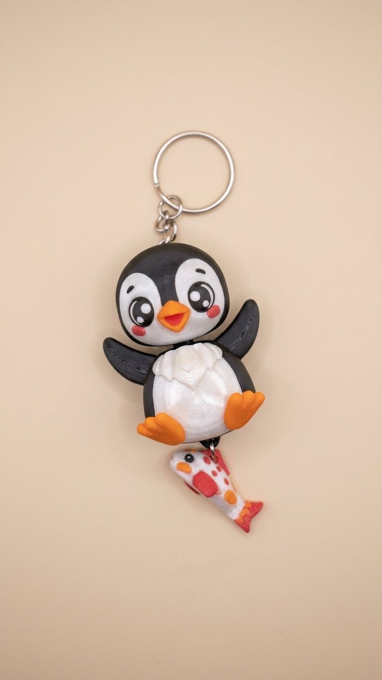 Pinguin sleutelhanger