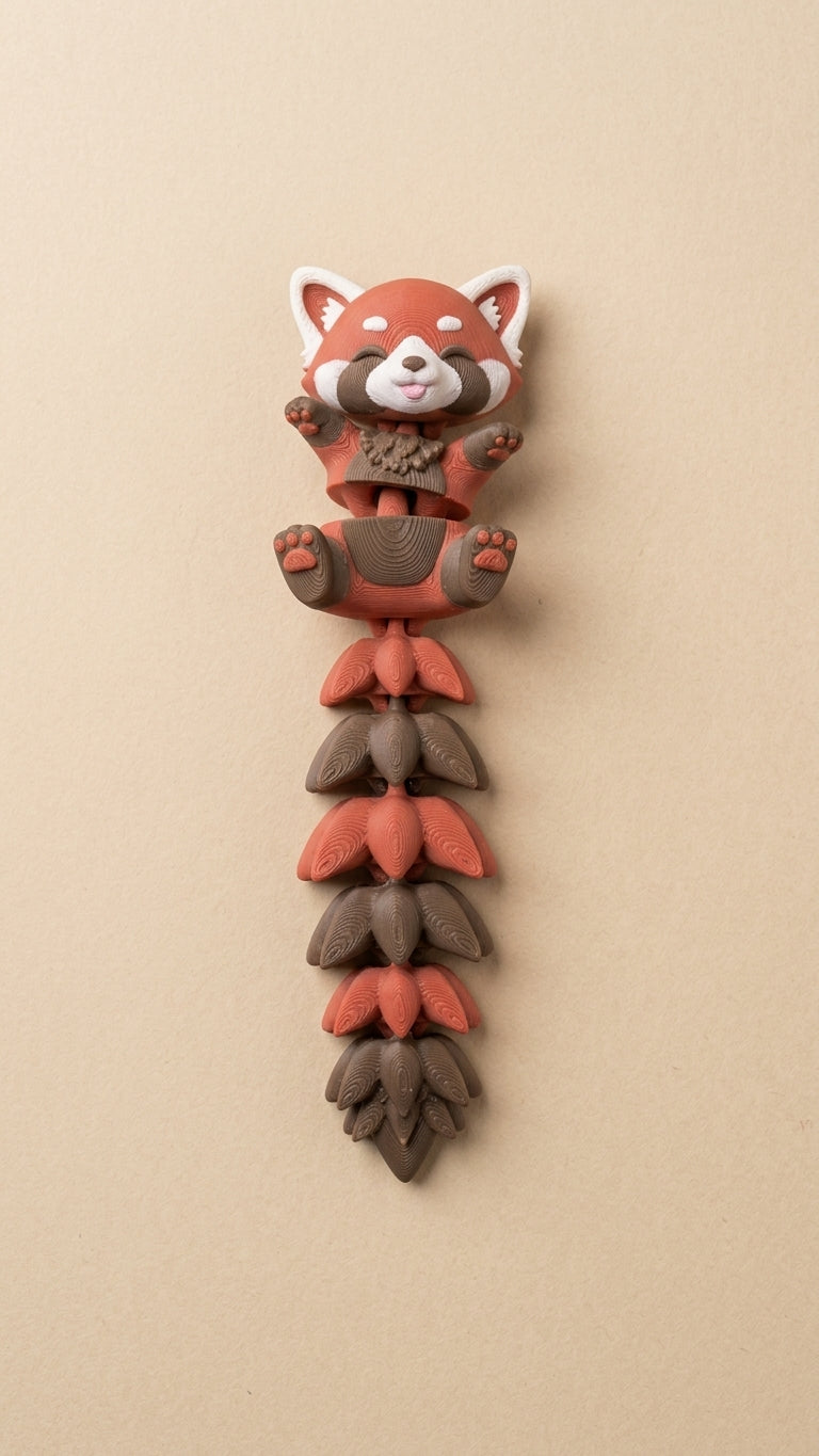 Redpanda sleutelhanger