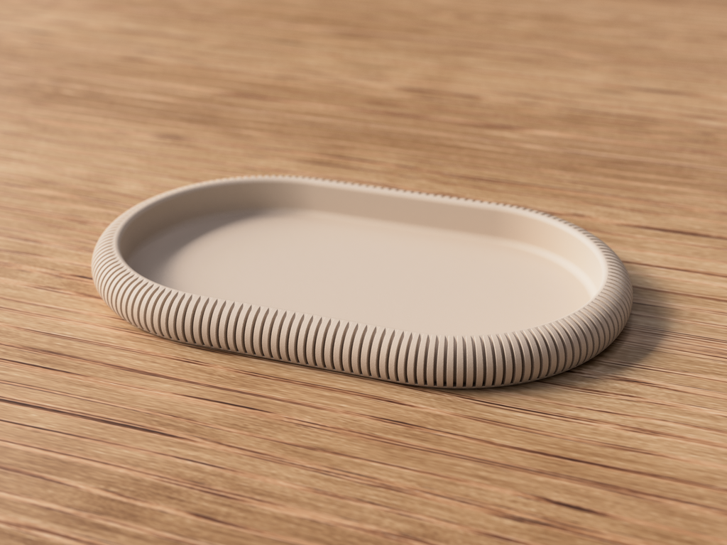 Ovale tray