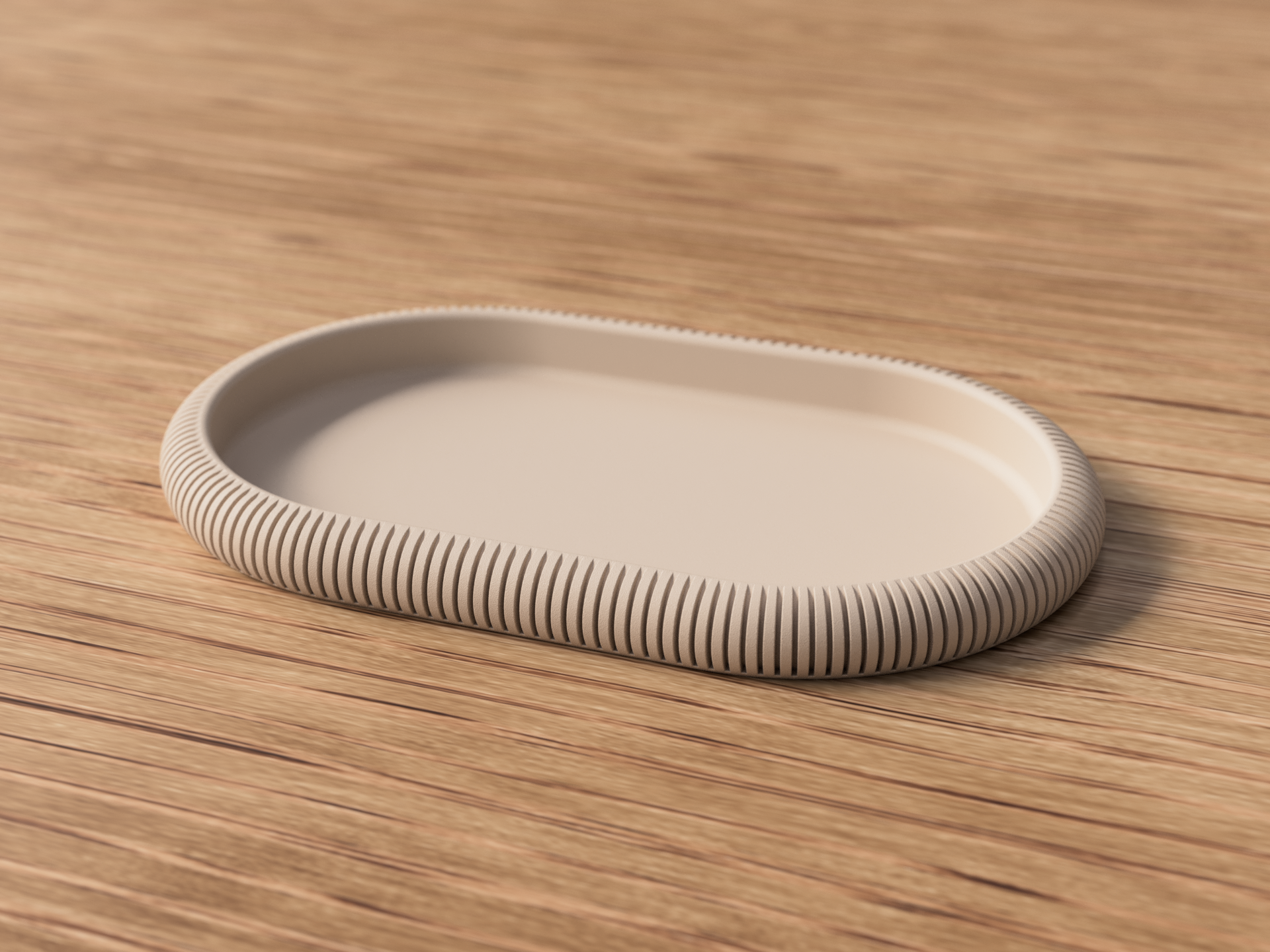 Ovale tray